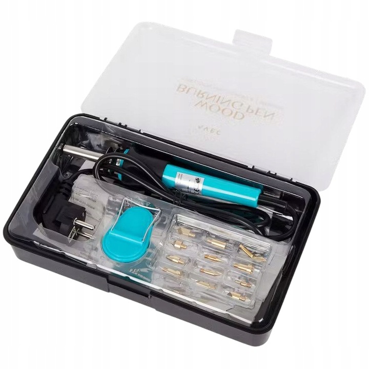 LUTOWNICA WYPALARKA PIROGRAF DO DREWNA + AKCESORIA