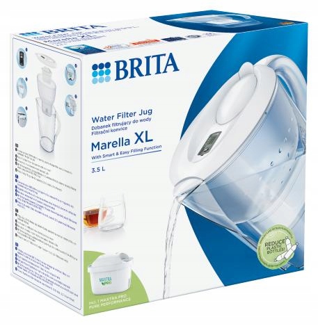 Dzbanek filtrujący Brita Marella XL 3,5 l biały+filtr wkład Maxtra PRO