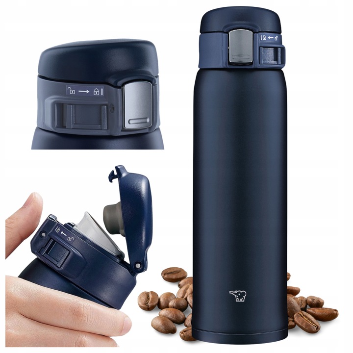 Kubek termiczny na kawę do samochodu na gorące napoje ZOJIRUSHI SF 480 ml