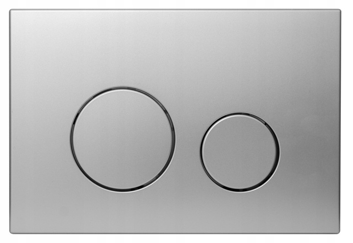 PRZYCISK DO SPŁUCZKI Cersanit CHROM MAT SATYNA WC Przycisk Spłukujący do WC