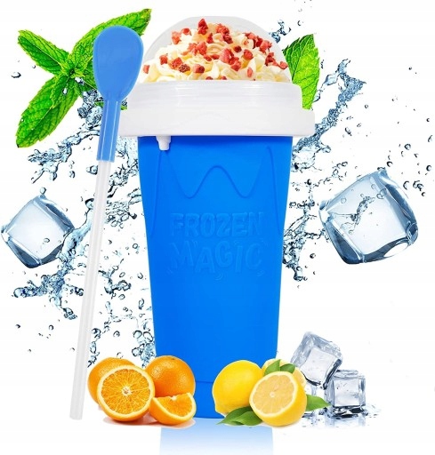 Kubek do Lodów Granity Sorbetów Slushy Koktajli Mrożonych KOLORY