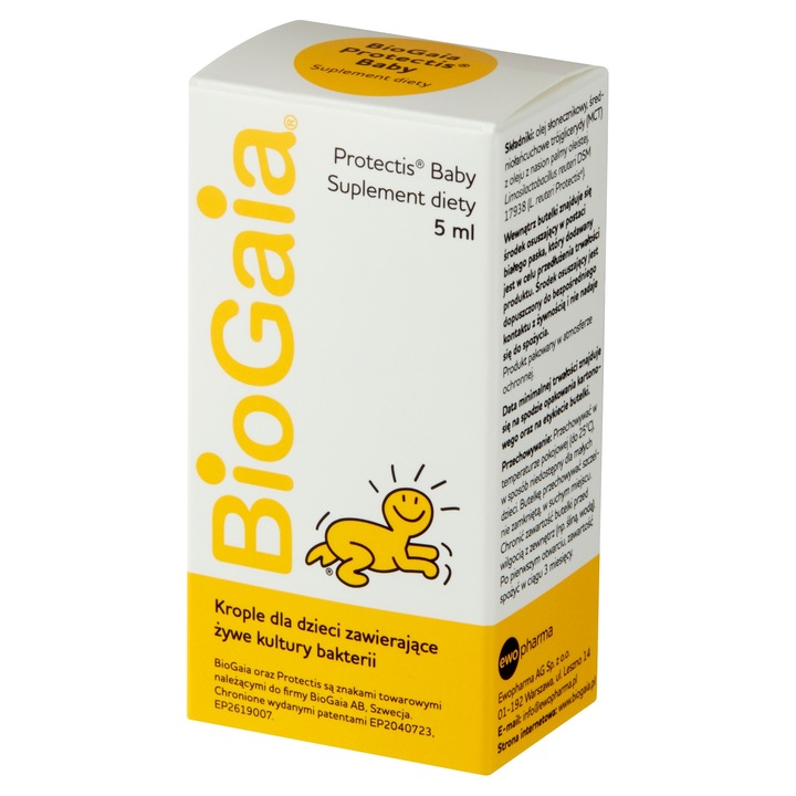 BioGaia ProTectis Baby, krople 5 ml