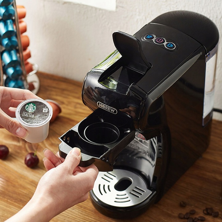 EKSPRES DO KAWY NA KAPSUŁKI CIŚNIENIOWY 20 BARÓW 4W1 NESPRESSO DOLCE GUSTO