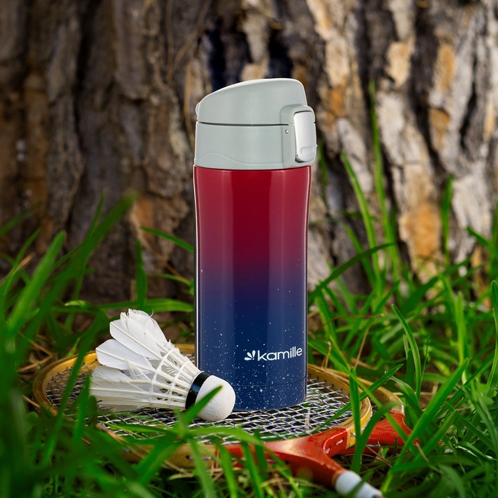 Kubek Termiczny 320ml Termos Butelka Bidon KAMILLE