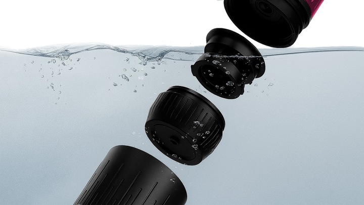 PRZENOŚNY MINI EKSPRES DO KAWY MIELONEJ KAPSUŁKI PODGRZEWA WODĘ 19 BAR 100W