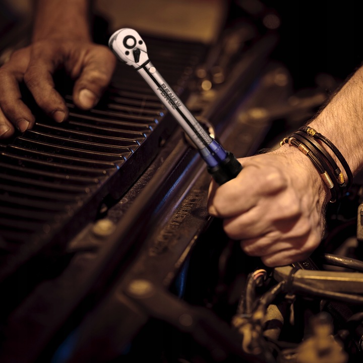 MOCNY Klucz Dynamometryczny z Blokadą Skala 1-2" 10-60nm Etui WYSOKA JAKOŚĆ