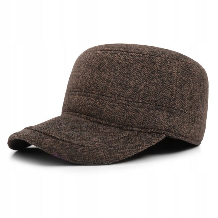 Czapka zimowa PATROLÓWKA męska Pako Jeans ocieplana z chowanymi nausznikami