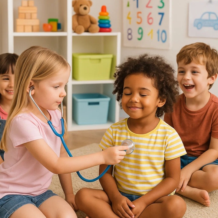 Zestaw Lekarski Mały Doktor Lekarz dla Dzieci Apteczka Doktora Lekarza XXL