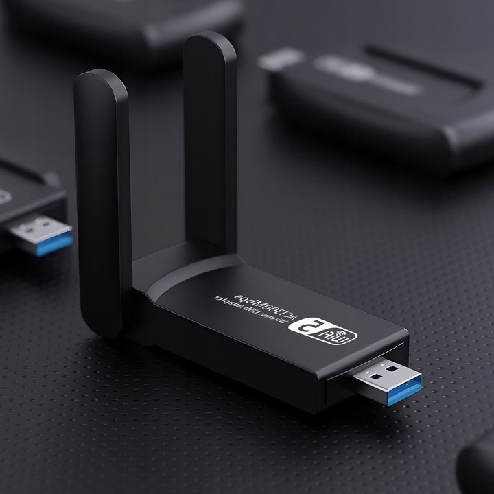 KARTA SIECIOWA WI-FI ADAPTER USB 3.0 1300Mbps DUAL