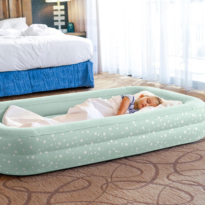 Materac Łóżko dla dziecka dziecięce INTEX 66810 + Pompka + Torba