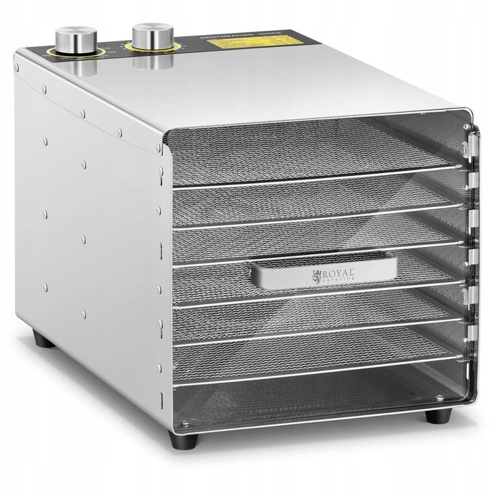 SUSZARKA DO ŻYWNOŚCI OWOCÓW DEHYDRATOR 500 W 6 TAC