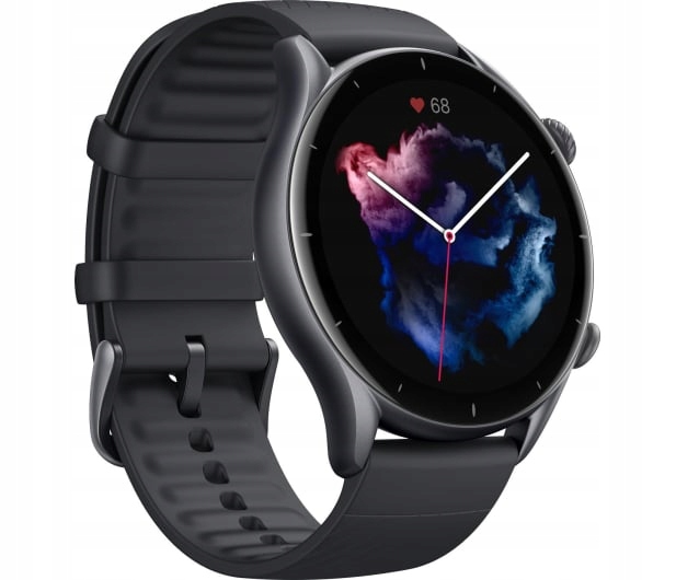Smartwatch Huami Amazfit GTR 3 Thunder Black 5 ATM AMOLED SpO2