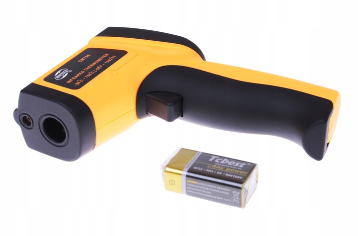 PIROMETR TERMOMETR LASEROWY BEZDOTYKOWY NA PODCZERWIEŃ EMISYJNOŚĆ -50 +750
