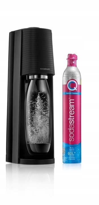 Saturator SodaStream Terra 1 butelka cylinder syrop Pepsi 440ml książka 2x