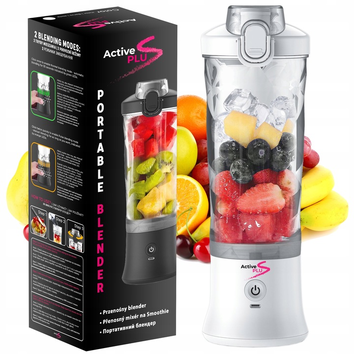 Oryginalny Blender ActivePlus Bezprzewodowy 600ML NA PREZENT