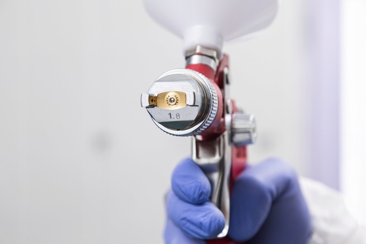 Pistolet Lakierniczy do malowania 1,4 + 1,8 + 2,5