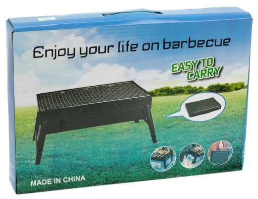 Grill węglowy Turystyczny Składany 43 x 29cm B1514