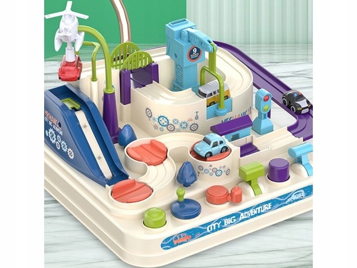 INTERAKTYWNY TOR PRZESZKÓD ZJAZD SAMOCHODOWY Auta