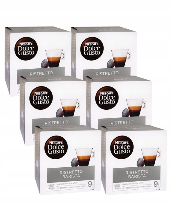 Nescafe Dolce Gusto Ristretto Barista 6 x 16 kaps