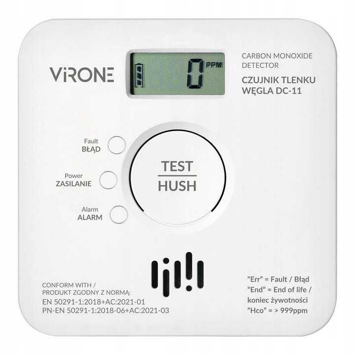 Czujnik Tlenku Węgla Detektor tlenku węgla Czadu NAJNOWSZY MODEL