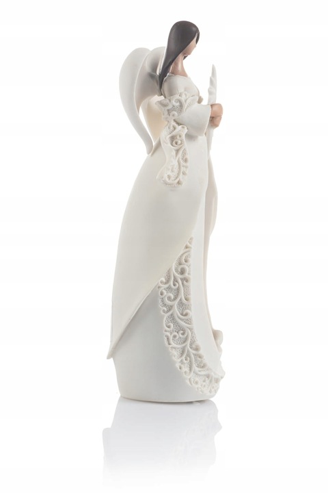 Anioł aniołek SZOPKA bożonarodzeniowa LED ŚWIĘTA Rodzina prezent Upominek