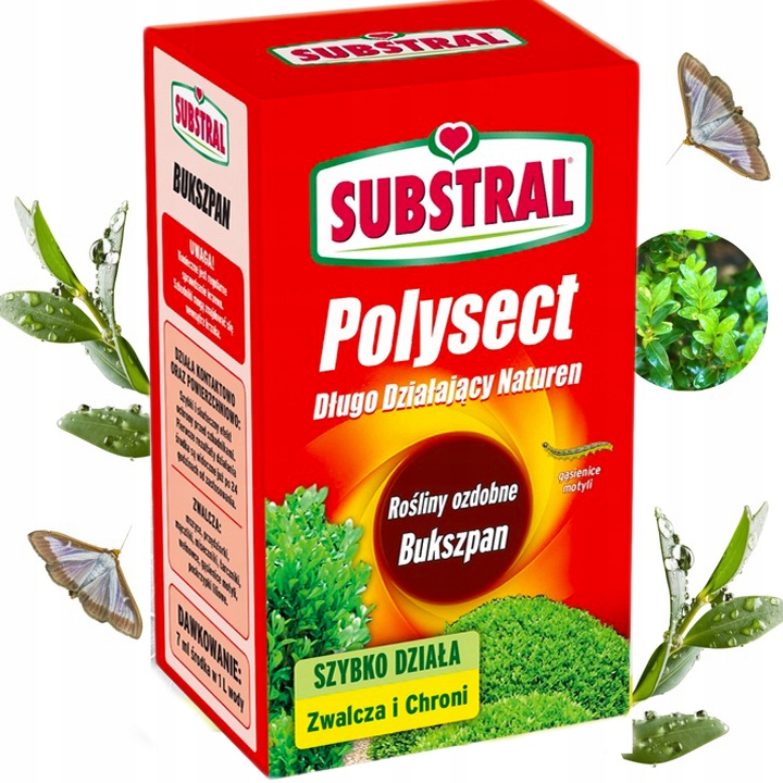 SUBSTRAL POLYSECT BUKSZPAN NA ĆMĘ BUKSZPANOWĄ MSZYCE ĆMA OWADY 100ML