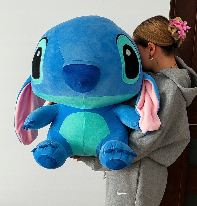 OGROMNA MASKOTKA 80cm MIĘKKA PRZYTULANKA PLUSZAK XXL PREZENT DLA DZIECKA