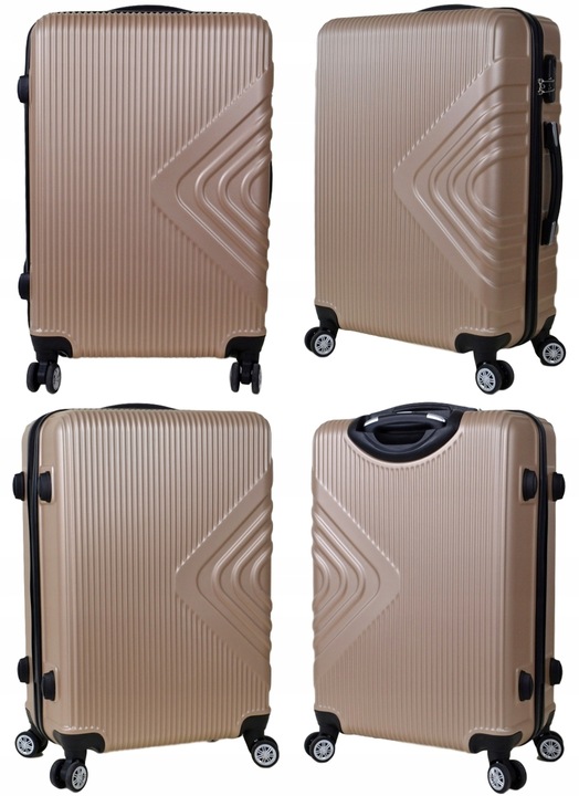 ŚREDNIA WALIZKA SUNBAG - MODEL APUS 8082 Z POSZERZENIEM pojemność 80 LITRÓW