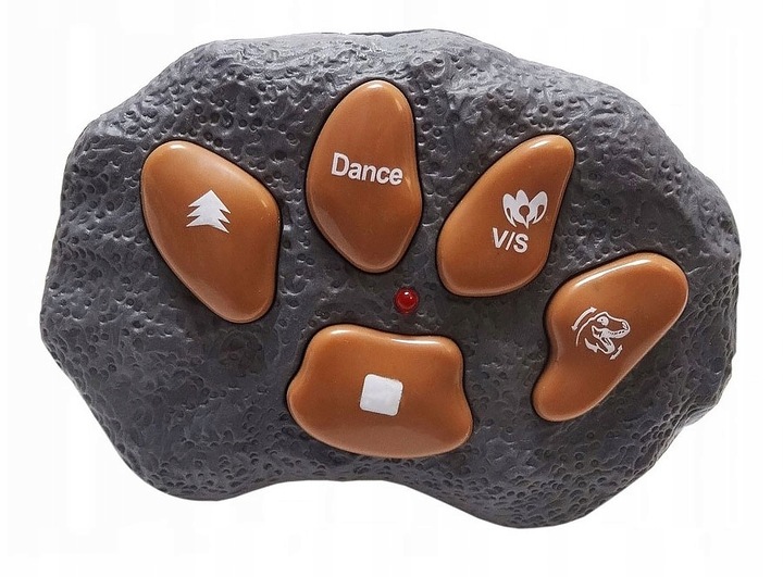 DINOZAUR T-REX INTERAKTYWNY ZDALNIE STEROWANY RC CHODZI RYCZY ŚWIECI PILOT