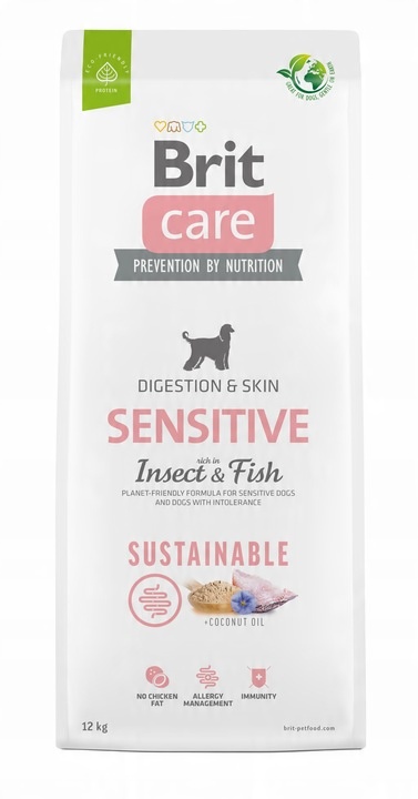 BRIT CARE Sustainable Sensitive Insect & Fish 12kg