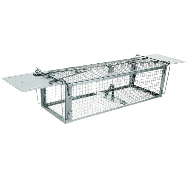 Żywołapka Pułapka na Szczury Kuny Łaski Norki Chwytacz Myszołapka XL Repest