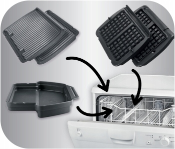 Wymienna płyt do grilla Tefal XA7258 OptiGrill