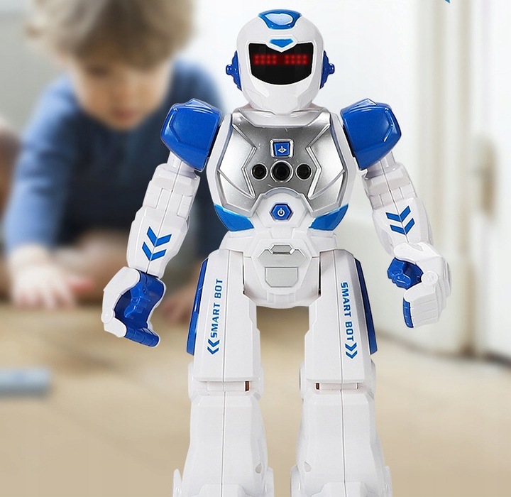 INTELIGENTNY ROBOT DLA DZIECI Z CZUJNIKIEM GESTÓW I PILOTEM