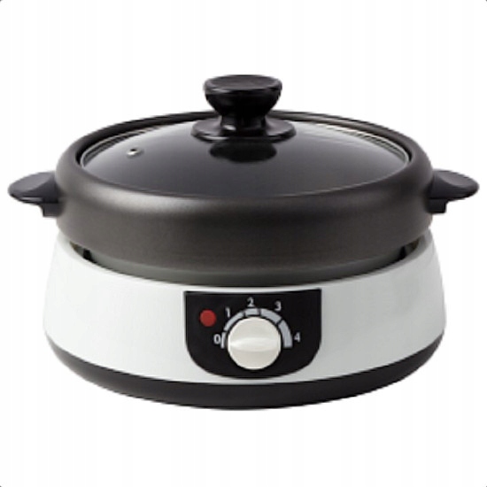 Multicooker wolnowar parowar 8w1 pojemność 1,5L garnek ceramiczny Hometech