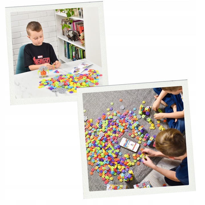 KLOCKI KONSTRUKCYJNE MELI Basic Constructor SET 60 EL ZESTAW UZUPEŁNIAJĄCY