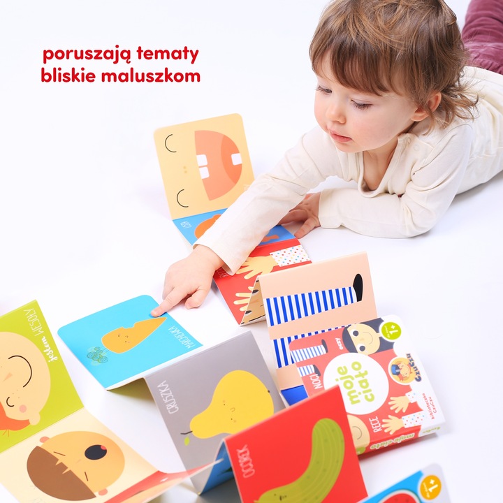 CzuCzu BIBLIOTECZKA malucha zestaw 4 książeczki 1+