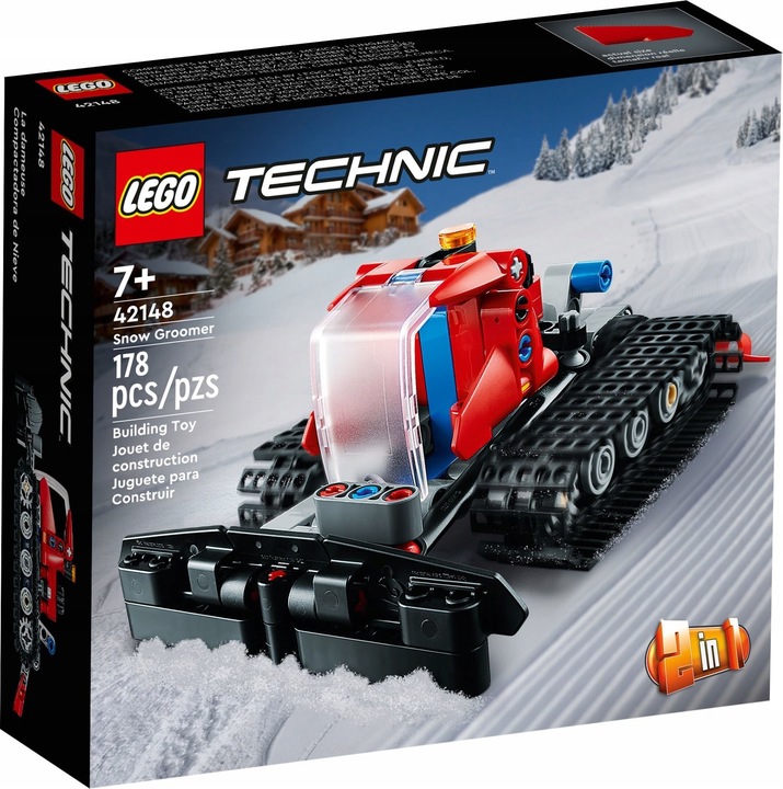 LEGO 42148 TECHNICS RATRAK + SKUTER ŚNIEŻNY 2w1