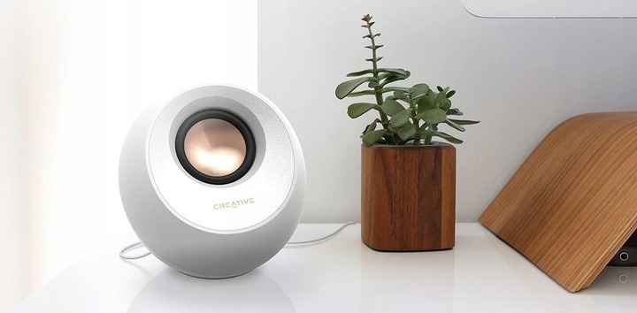 Głośniki komputerowe 2.0 Creative Pebble V3 białe 8 W