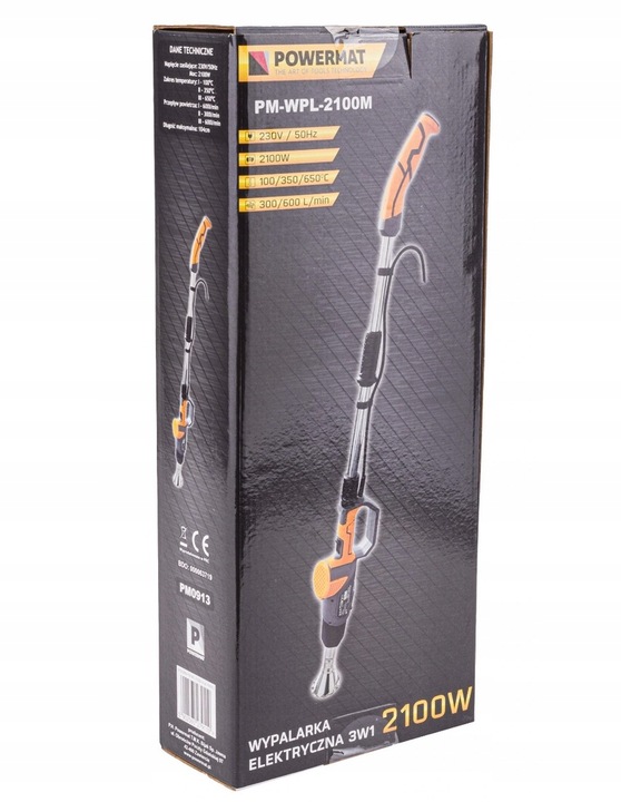 WYPALARKA ELEKTRYCZNA OPALARKA 3W1 ZESTAW 5 DYSZ 3 BIEGOWA REGULACJA