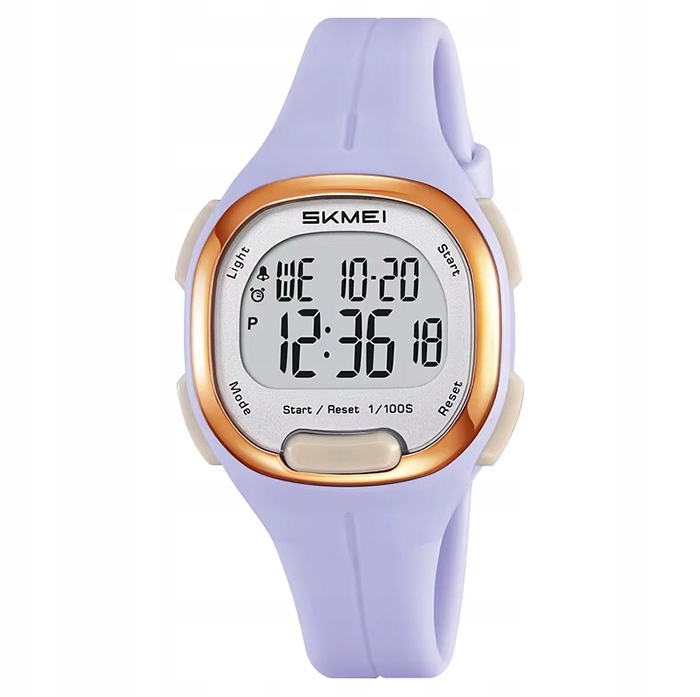 Zegarek damski SKMEI skm.124571d.wm elektroniczny wiele funkcji