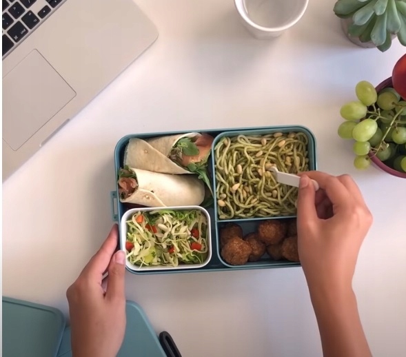 MEPAL BENTO ŚNIADANIÓWKA LUNCH BOX POJEMNIK KANAPNIK BEZ BPA DUŻY 1,5 L