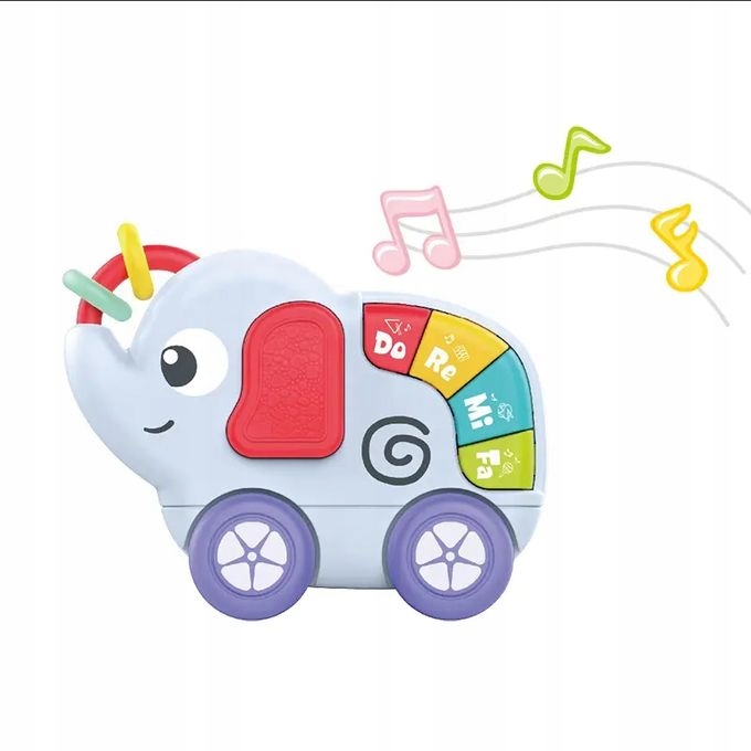 CHODZIK PCHACZ INTERAKTYWNY TABLICA EDUKACYJNY EFEKTY DŹWIĘKOWE RYSIK