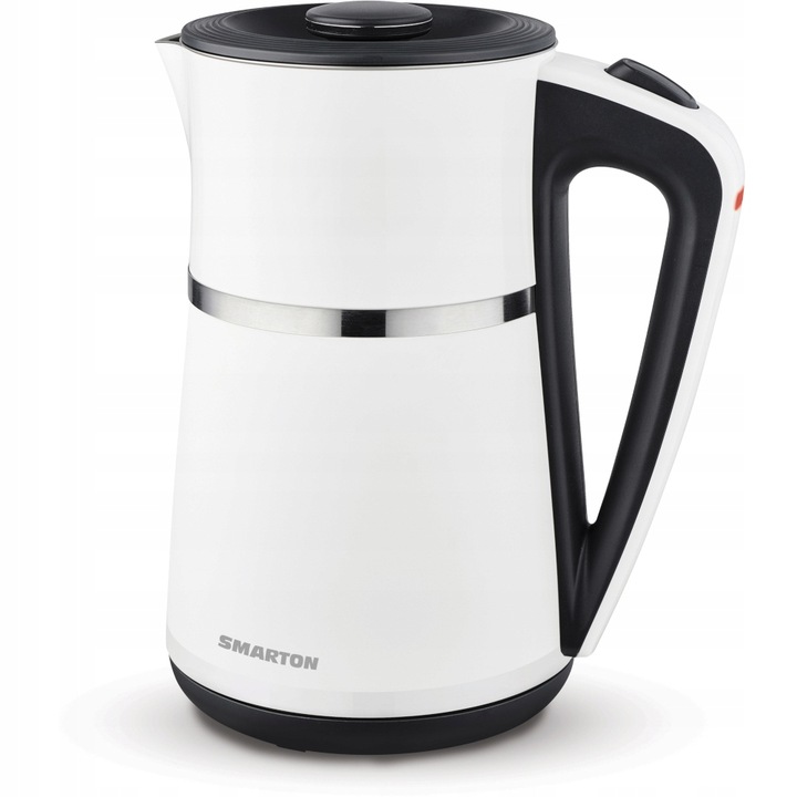CZAJNIK ELEKTRYCZNY SMARTON WK 620 1,7L 2200W MOCNY ELEGANCKI BIAŁY