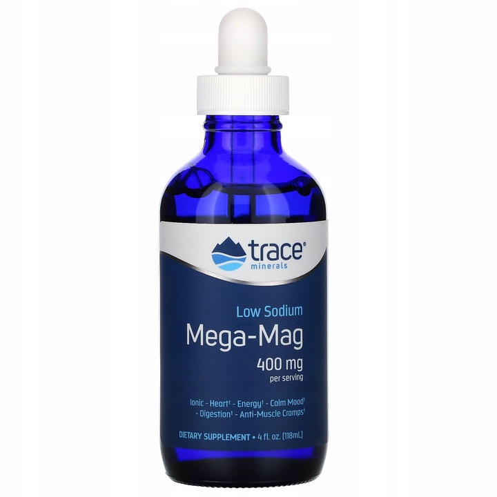 Trace Minerals Research Mega-Mag 400 mg - 118 ml