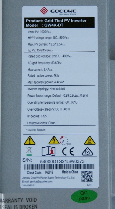 Inwerter sieciowy GoodWe GW4K-DT 4kW 3-fazy