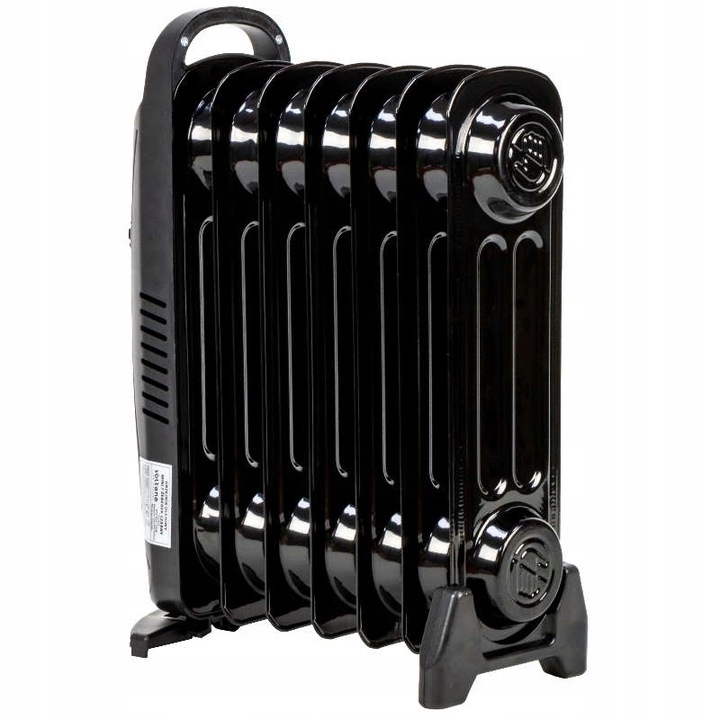 GRZEJNIK ELEKTRYCZNY 700 WATT OLEJOWY 7 ŻEBEREK TERMOSTAT ŻEBERKOWY OLEJAK