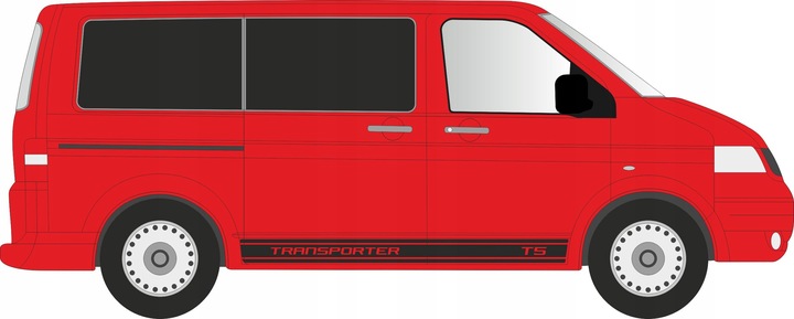 Naklejki do VW T5 Transporter Pasy Na Bok i Tył Samochodu