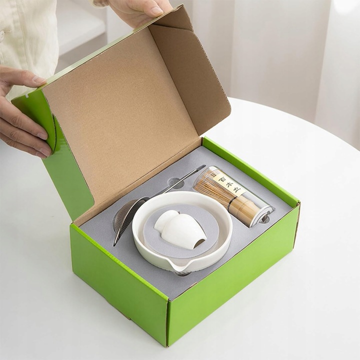 NEKIT Zestaw prezentowy do herbaty Matcha ZESTAW MIOTEŁ MATCHA Z TRZEPACZKĄ