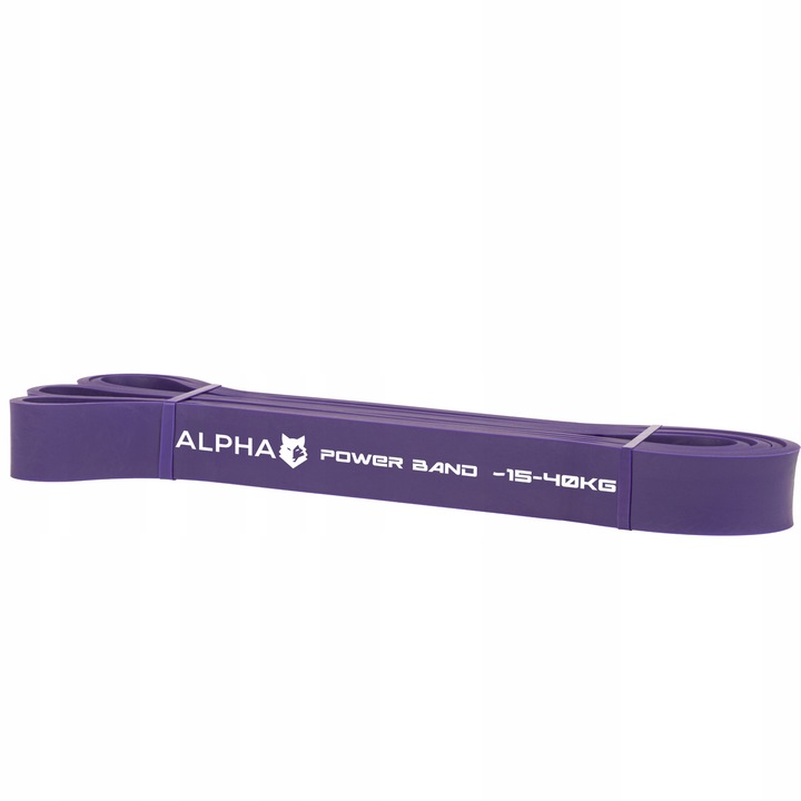 Zestaw 3 Gum Oporowych do Ćwiczeń z Uchwytem Gratis - Power Band ALPHA