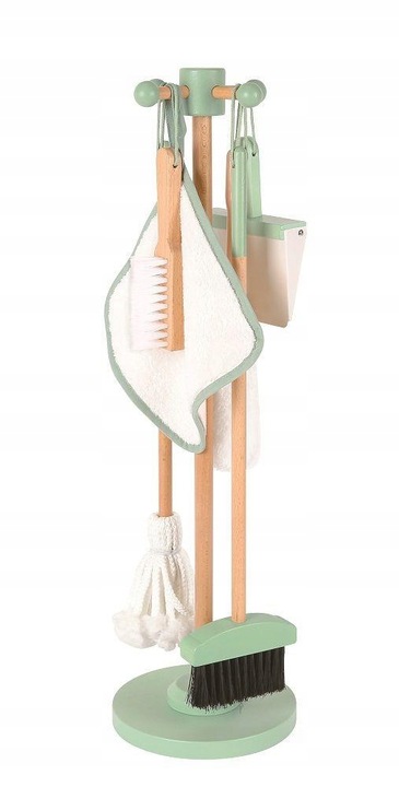 Miętowy zestaw do sprzątania dla dzieci; one size